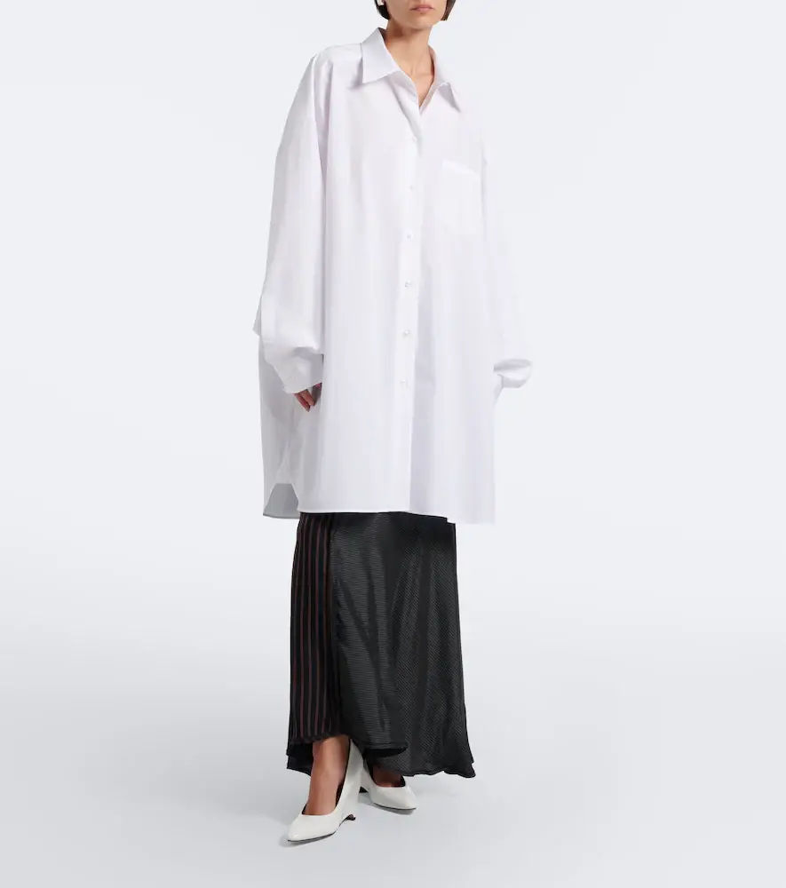 Maison Margiela Oversized cotton poplin shirt | Thumbnail 3 Maison Margiela Oversized cotton poplin shirt | Thumbnail 3