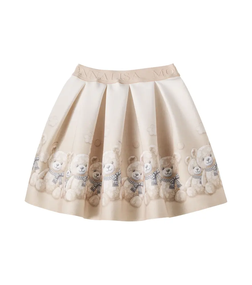 Monnalisa Pleated printed skirt | Image 1 Monnalisa Pleated printed skirt | Image 1