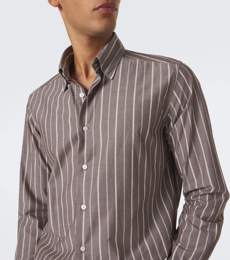 Slowear Striped cotton shirt | Thumbnail 5 Slowear Striped cotton shirt | Thumbnail 5