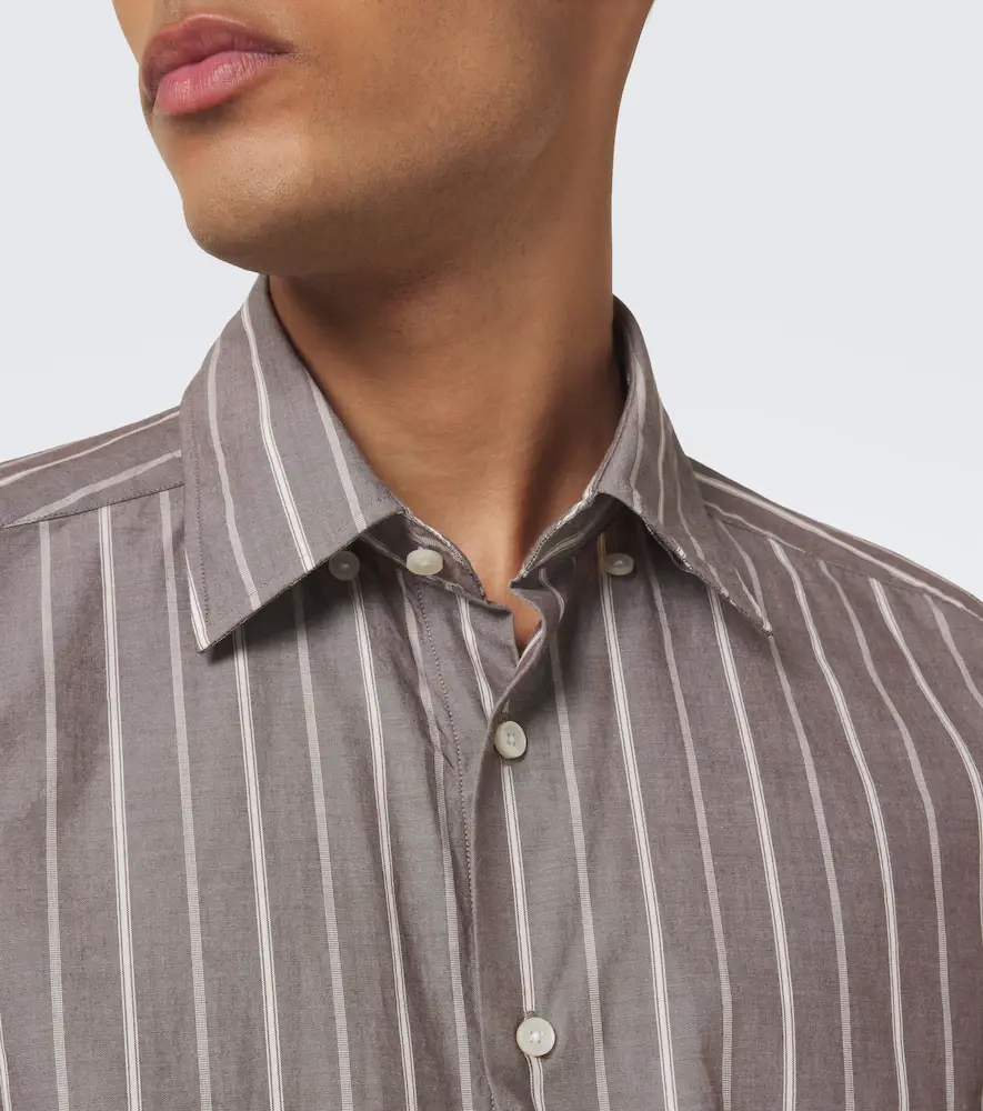 Slowear Striped cotton shirt | Thumbnail 6 Slowear Striped cotton shirt | Thumbnail 6