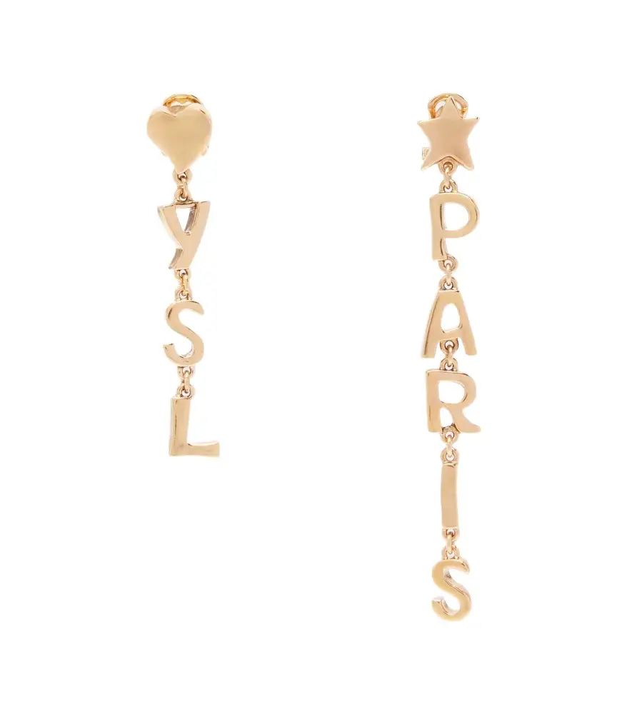 Saint Laurent YSL Paris drop earrings | Image 1 Saint Laurent YSL Paris drop earrings | Image 1