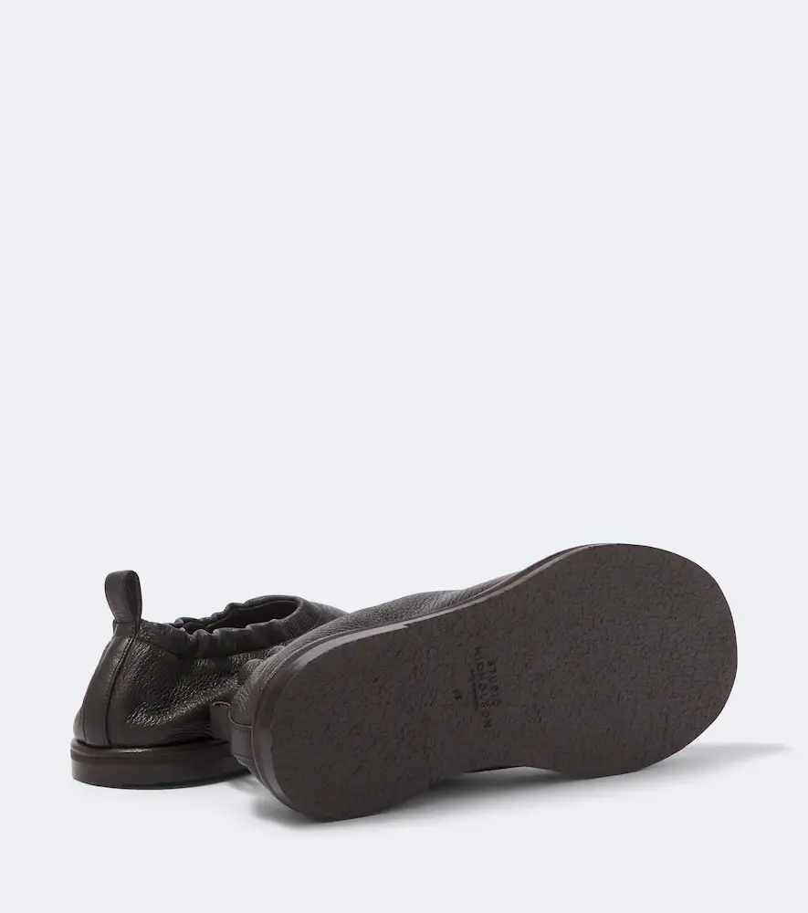 Studio Nicholson Korine leather slip-on shoes | Thumbnail 3 Studio Nicholson Korine leather slip-on shoes | Thumbnail 3