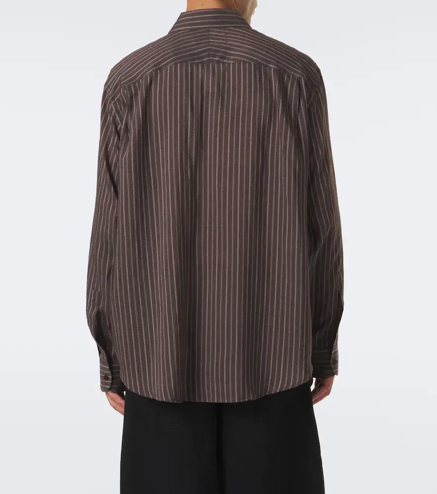 Studio Nicholson View striped shirt | Thumbnail 7 Studio Nicholson View striped shirt | Thumbnail 7