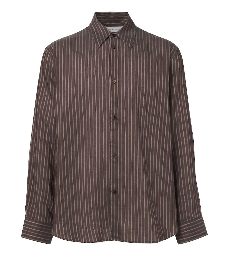 Studio Nicholson View striped shirt | Image 1 Studio Nicholson View striped shirt | Image 1