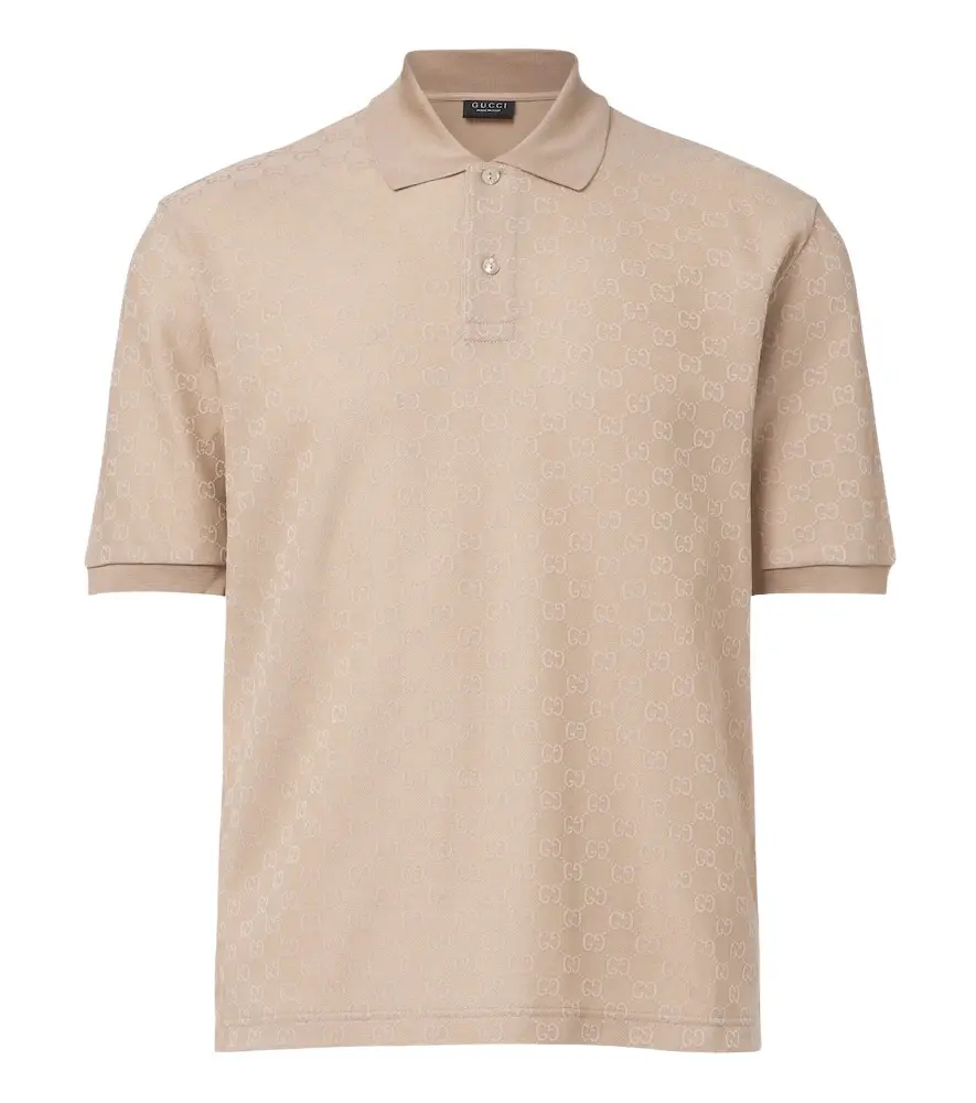 Gucci GG jacquard polo shirt | Image 1 Gucci GG jacquard polo shirt | Image 1