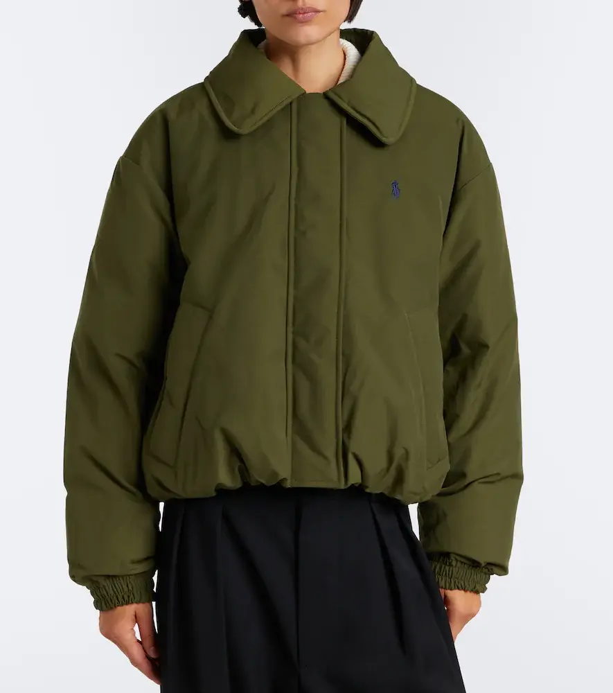 Polo Ralph Lauren Teddy-trimmed technical down jacket | Thumbnail 7 Polo Ralph Lauren Teddy-trimmed technical down jacket | Thumbnail 7