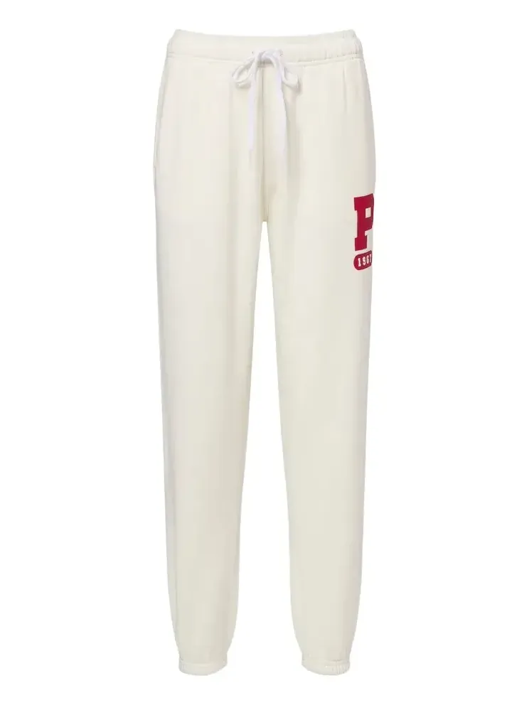 Cotton-blend jersey sweatpants