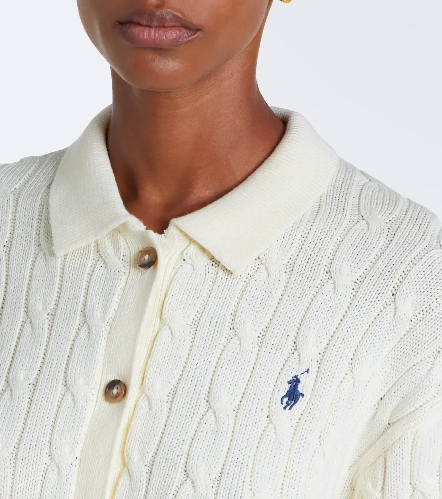 Polo Ralph Lauren Cable-knit cotton cardigan | Thumbnail 6 Polo Ralph Lauren Cable-knit cotton cardigan | Thumbnail 6