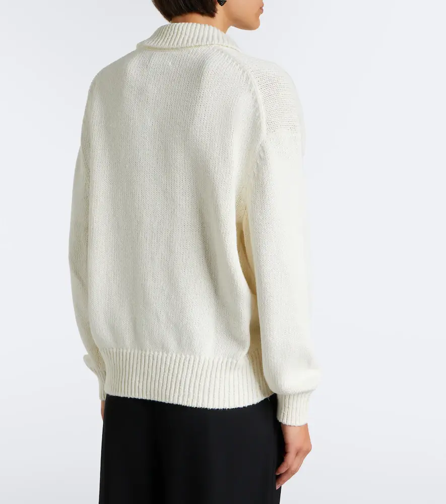 Polo Ralph Lauren Polo Bear intarsia linen and cotton sweater | Thumbnail 4