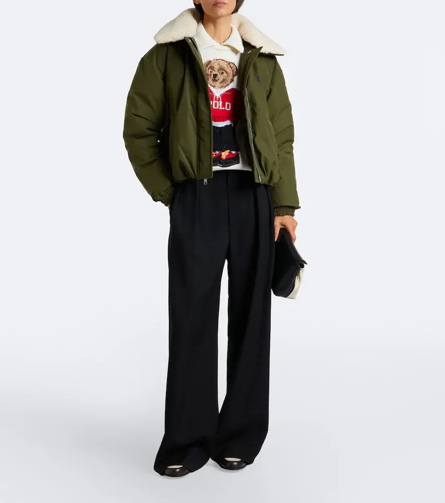 Polo Ralph Lauren Polo Bear intarsia linen and cotton sweater | Thumbnail 6