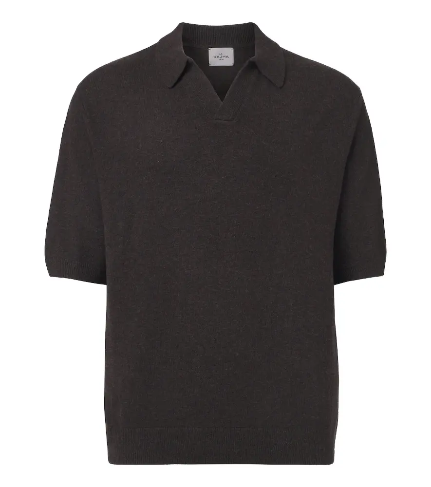 Le Kasha Bale cashmere polo sweater | Image 1 Le Kasha Bale cashmere polo sweater | Image 1