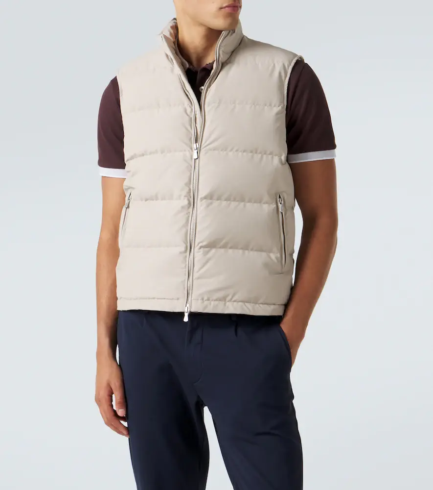 ELEVENTY Wool-blend down vest | Thumbnail 2 ELEVENTY Wool-blend down vest | Thumbnail 2