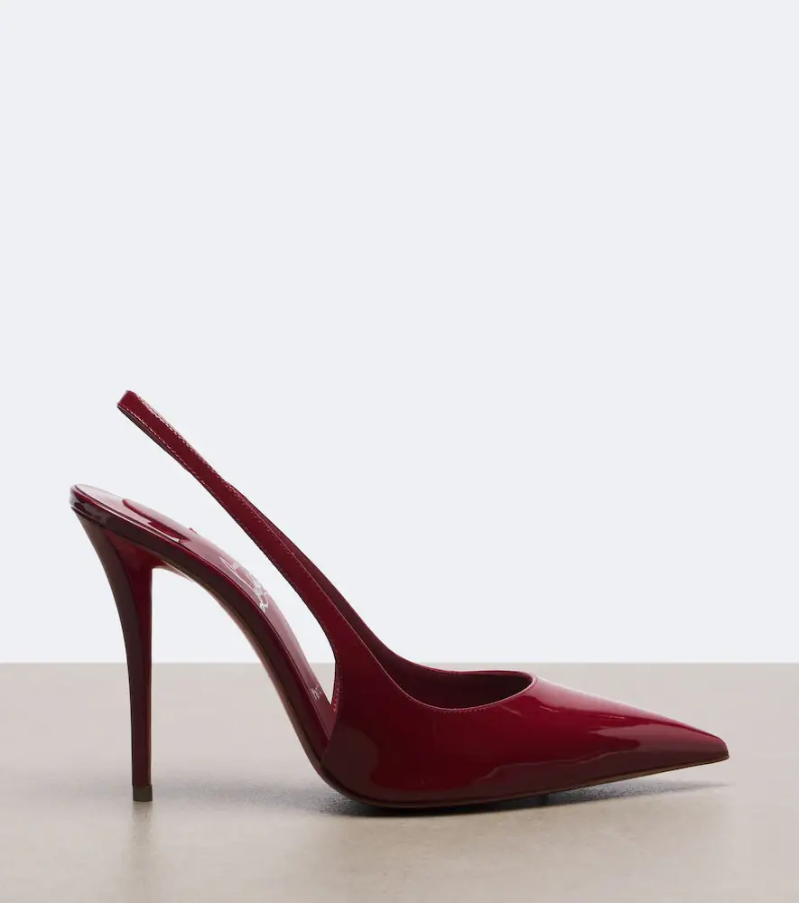 Christian Louboutin Miss Z patent leather slingback pumps | Thumbnail 3 Christian Louboutin Miss Z patent leather slingback pumps | Thumbnail 3