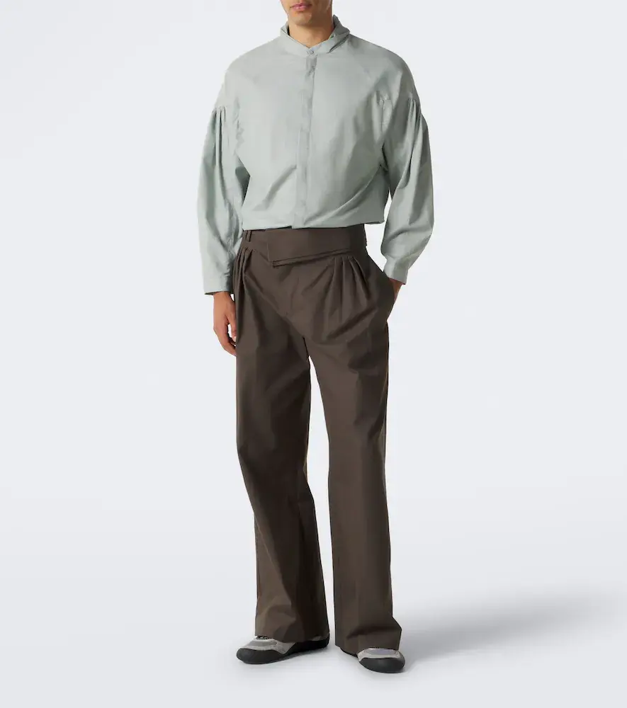 Kiko Kostadinov Dieze cotton wide-leg pants | Thumbnail 5 Kiko Kostadinov Dieze cotton wide-leg pants | Thumbnail 5