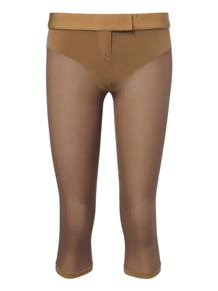 Magda Butrym Semi-sheer capri pants