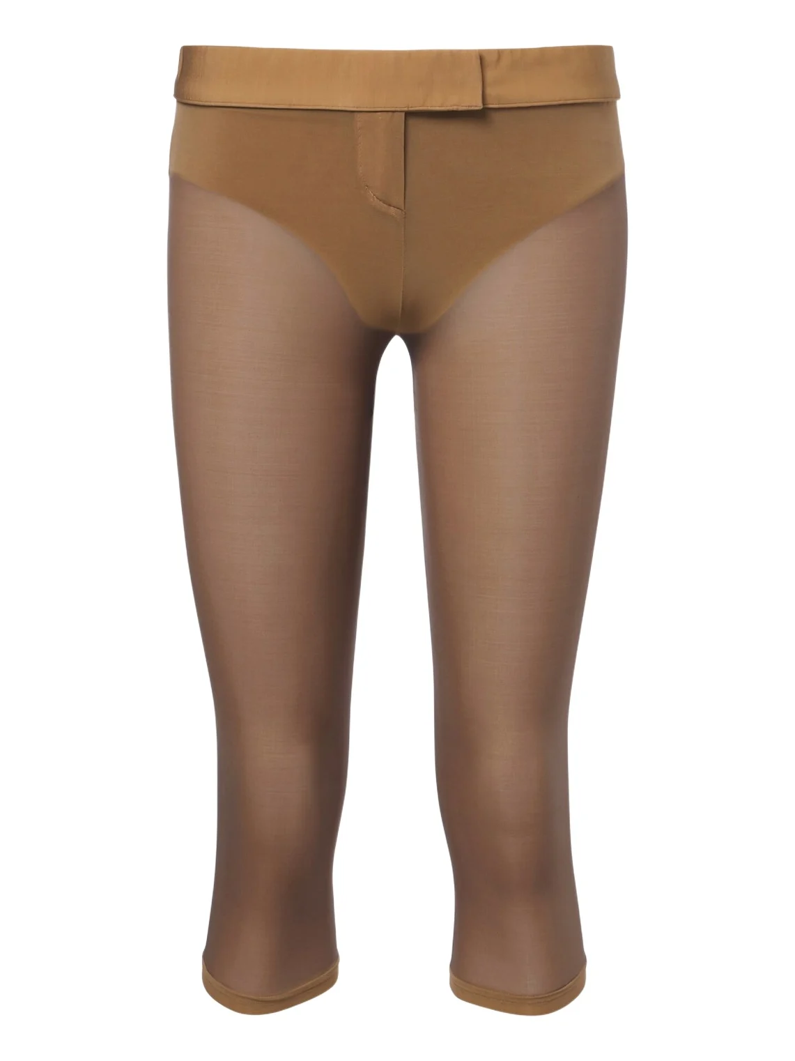 Semi-sheer capri pants Semi-sheer capri pants