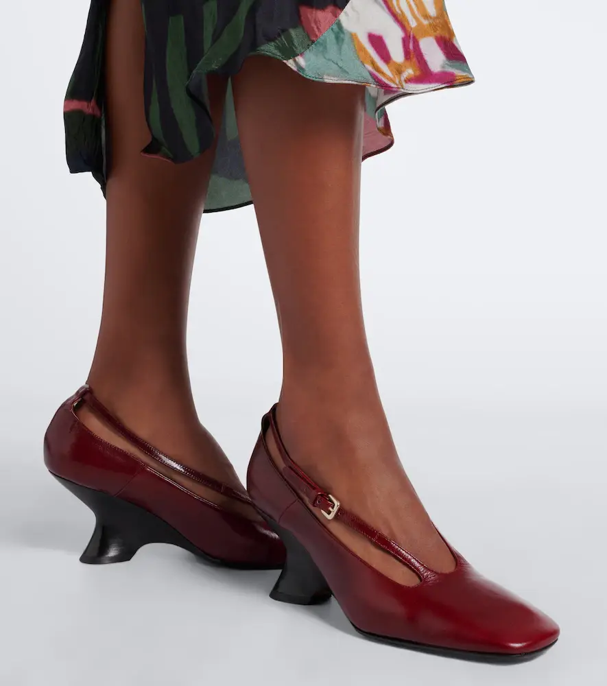 Dries Van Noten Leather pumps | Thumbnail 6