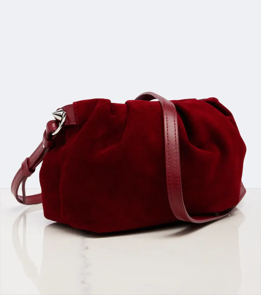 Christian Louboutin Eva Mini suede crossbody bag | Thumbnail 4 Christian Louboutin Eva Mini suede crossbody bag | Thumbnail 4