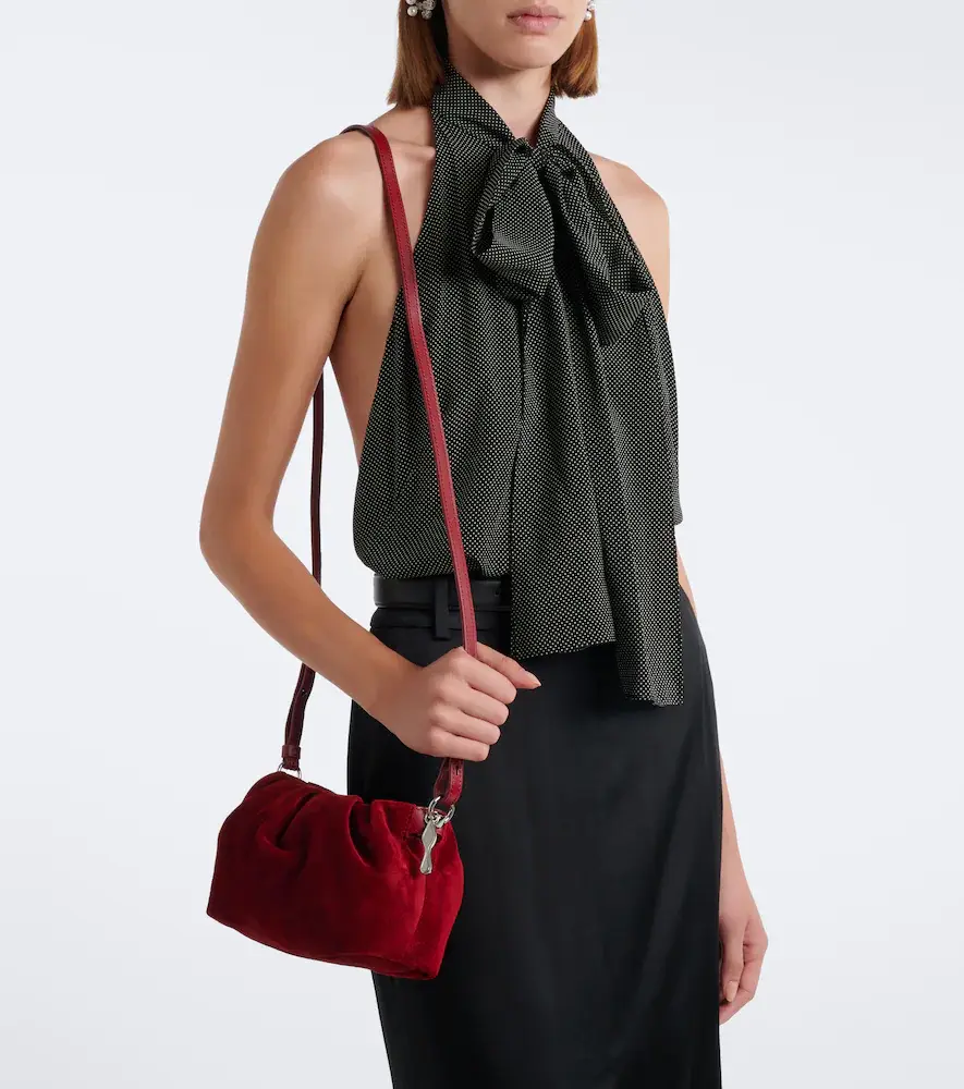 Christian Louboutin Eva Mini suede crossbody bag | Thumbnail 6 Christian Louboutin Eva Mini suede crossbody bag | Thumbnail 6