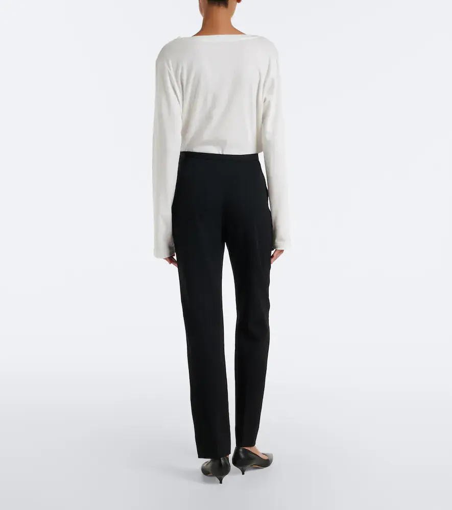 The Row Cyril wool-blend slim pants | Thumbnail 5 The Row Cyril wool-blend slim pants | Thumbnail 5