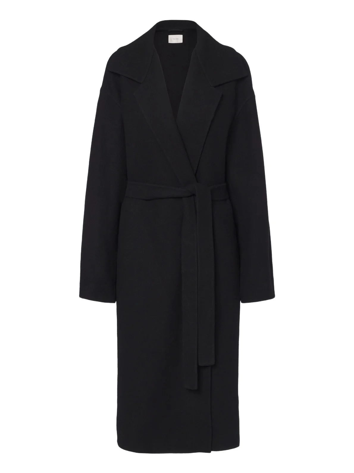 Ciara wool and cashmere-blend wrap coat