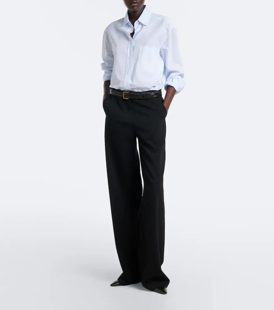 The Row Gavina cotton chambray shirt | Thumbnail 3 The Row Gavina cotton chambray shirt | Thumbnail 3