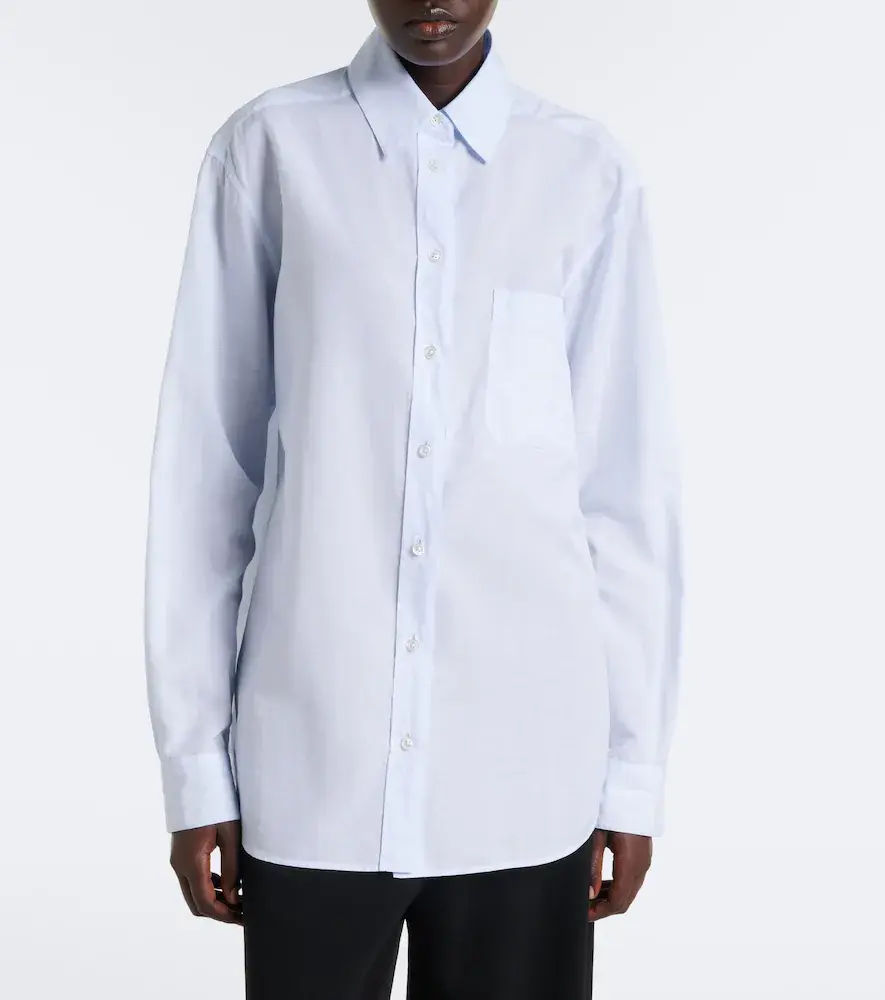 The Row Gavina cotton chambray shirt | Thumbnail 5 The Row Gavina cotton chambray shirt | Thumbnail 5