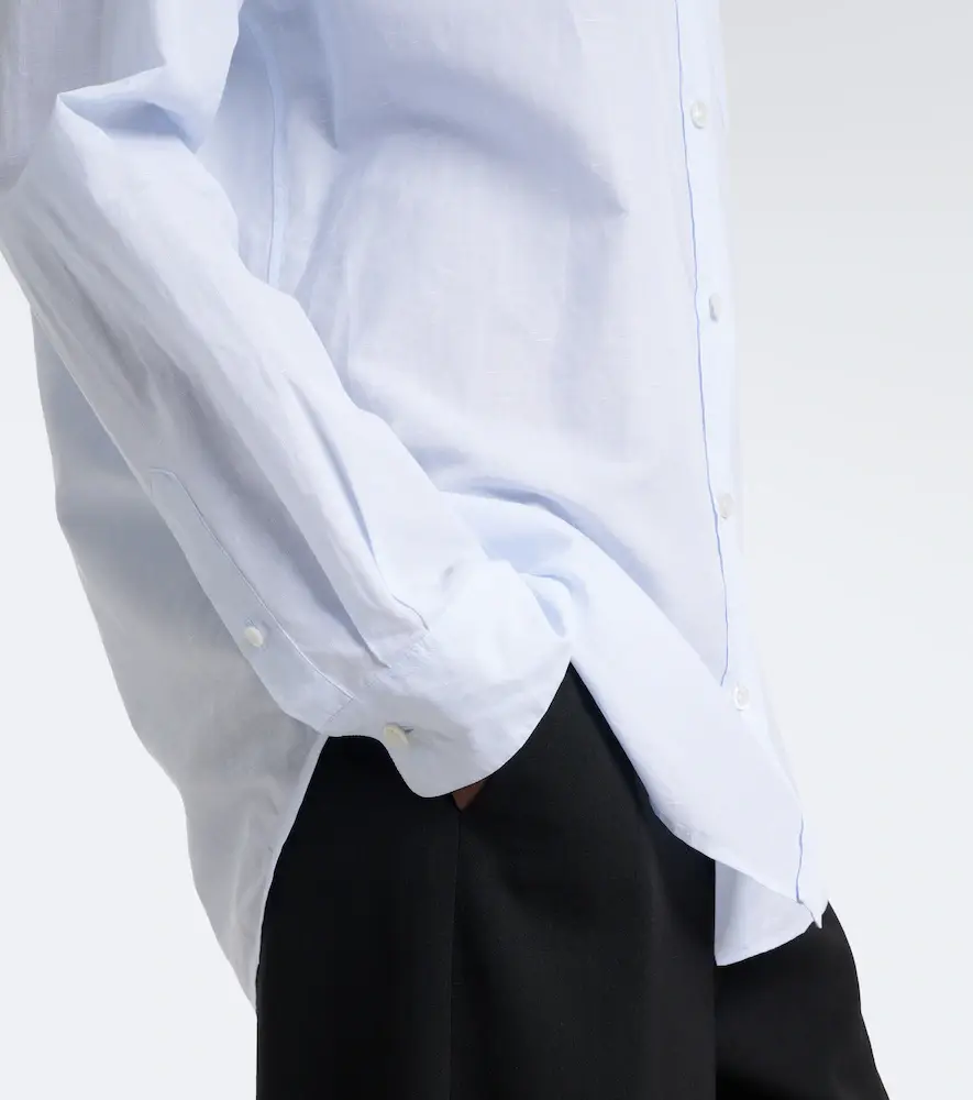 The Row Gavina cotton chambray shirt | Thumbnail 7 The Row Gavina cotton chambray shirt | Thumbnail 7