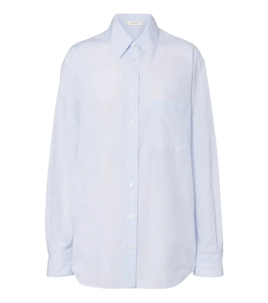 Gavina cotton chambray shirt