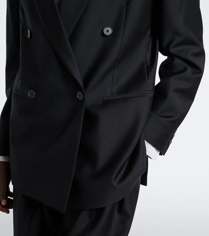 The Row Isani double-breasted virgin wool blazer | Thumbnail 6 The Row Isani double-breasted virgin wool blazer | Thumbnail 6