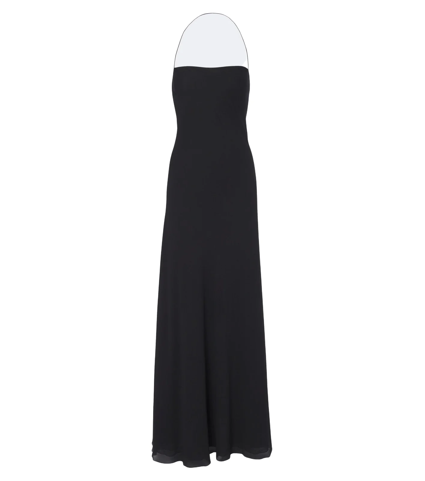 The Row Javier silk georgette gown