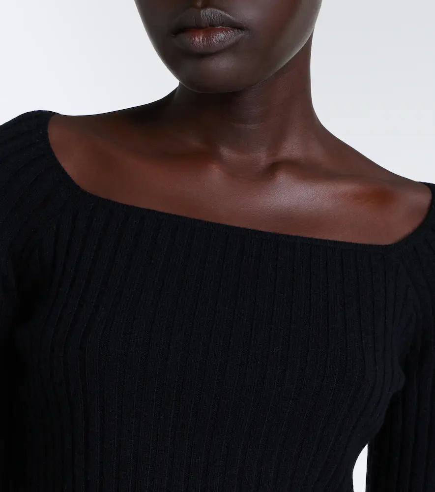 Gucci Ribbed-knit wool and cashmere sweater | Thumbnail 4 Gucci Ribbed-knit wool and cashmere sweater | Thumbnail 4