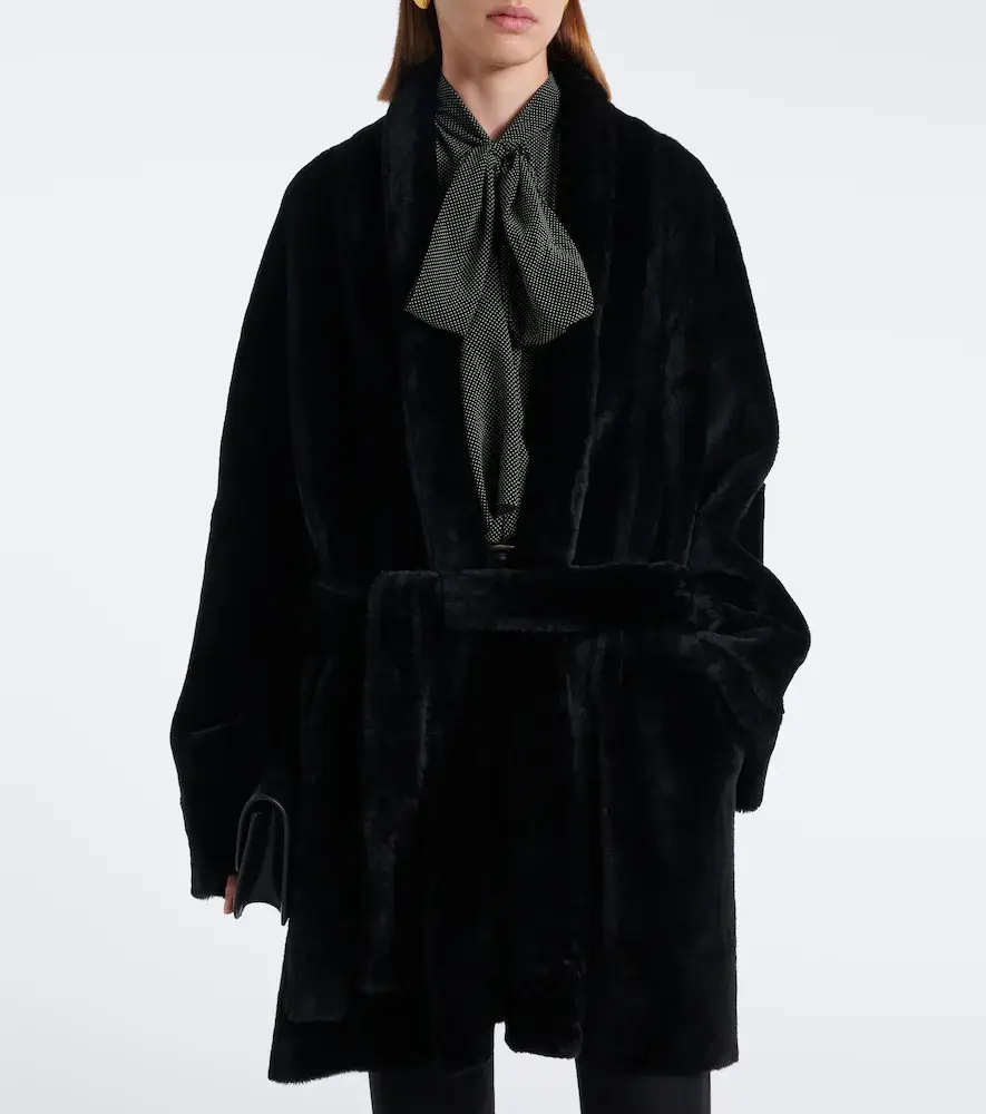 Nour Hammour Raquel shearling coat | Thumbnail 4 Nour Hammour Raquel shearling coat | Thumbnail 4