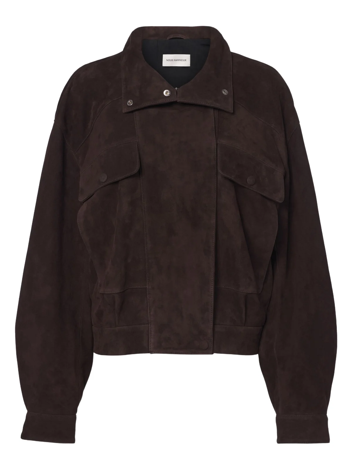 Suede blouson jacket Suede blouson jacket
