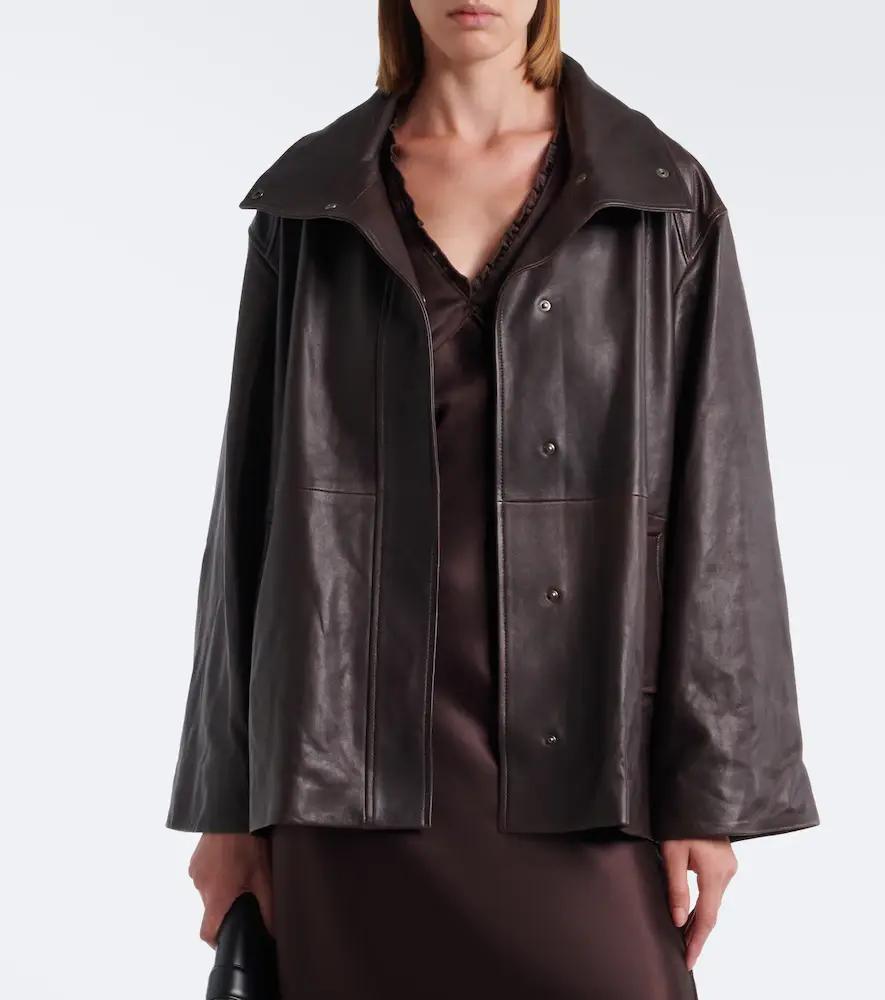 Nour Hammour Lowen leather jacket | Thumbnail 3 Nour Hammour Lowen leather jacket | Thumbnail 3