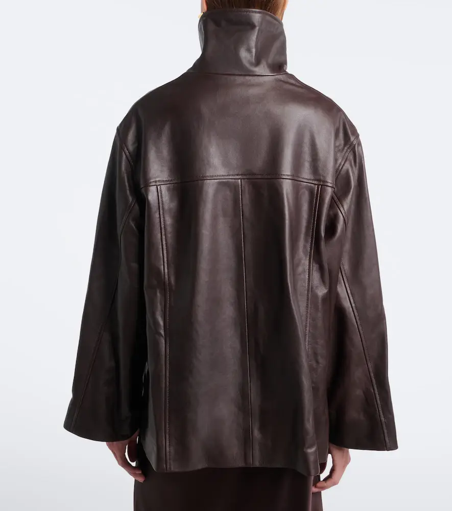 Nour Hammour Lowen leather jacket | Thumbnail 6 Nour Hammour Lowen leather jacket | Thumbnail 6
