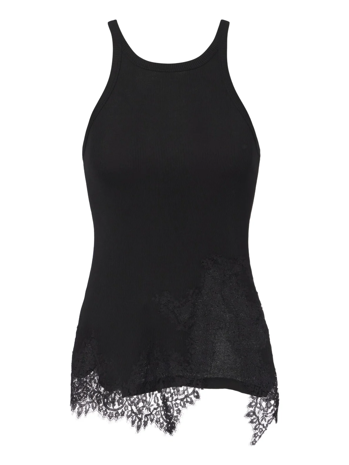 Pure Sleekness ribbed-knit cotton top Pure Sleekness ribbed-knit cotton top