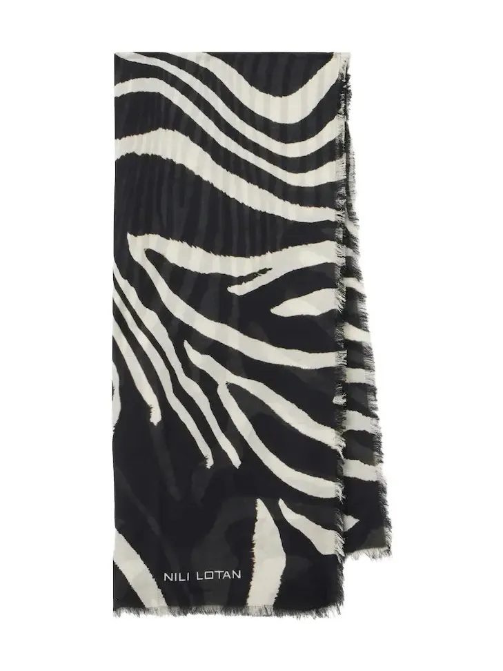 Zebra-print scarf Zebra-print scarf
