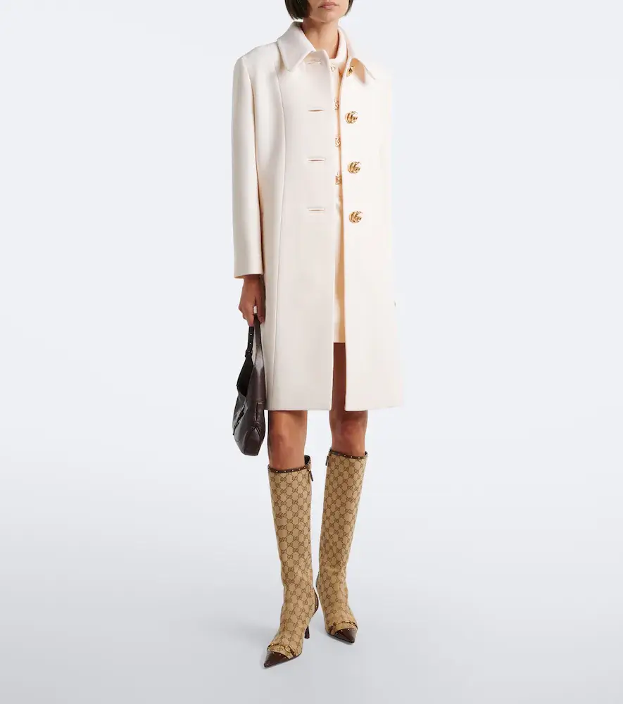 Gucci GG Marmont wool coat | Thumbnail 2 Gucci GG Marmont wool coat | Thumbnail 2