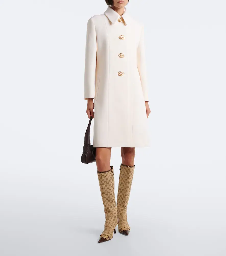 Gucci GG Marmont wool coat | Thumbnail 5 Gucci GG Marmont wool coat | Thumbnail 5