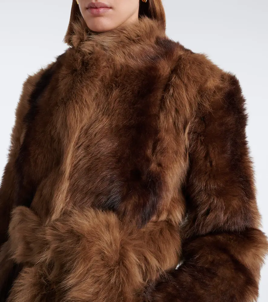 Nour Hammour Elsa shearling jacket | Thumbnail 3 Nour Hammour Elsa shearling jacket | Thumbnail 3