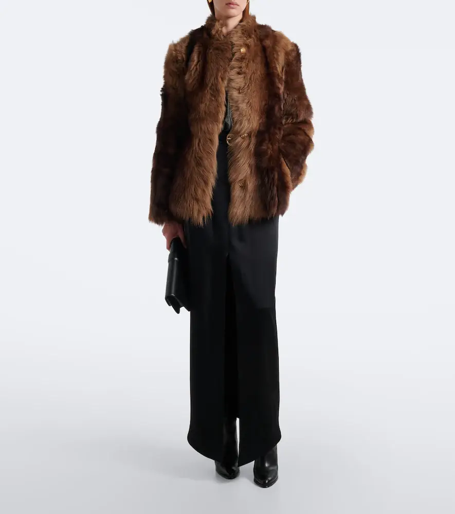 Nour Hammour Elsa shearling jacket | Thumbnail 6 Nour Hammour Elsa shearling jacket | Thumbnail 6