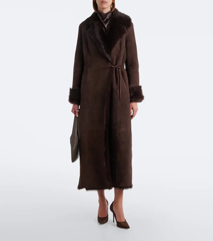 Nour Hammour Joni shearling jacket | Thumbnail 2