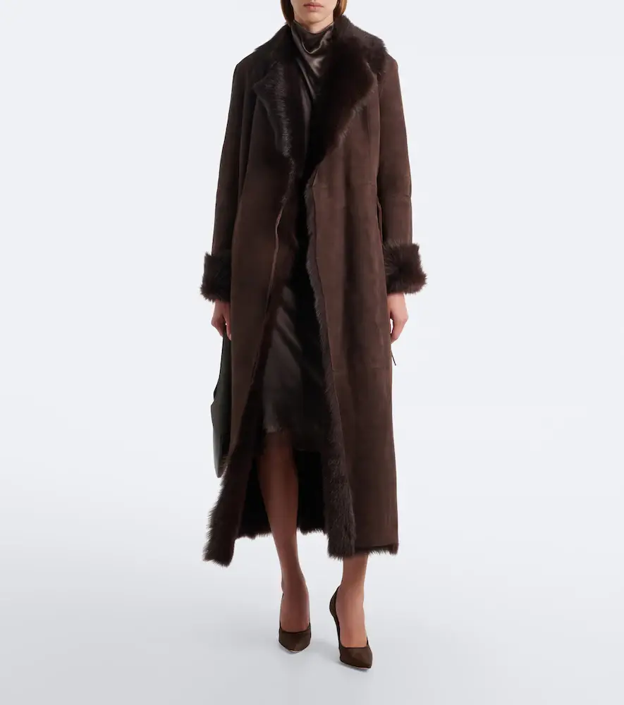 Nour Hammour Joni shearling jacket | Thumbnail 4