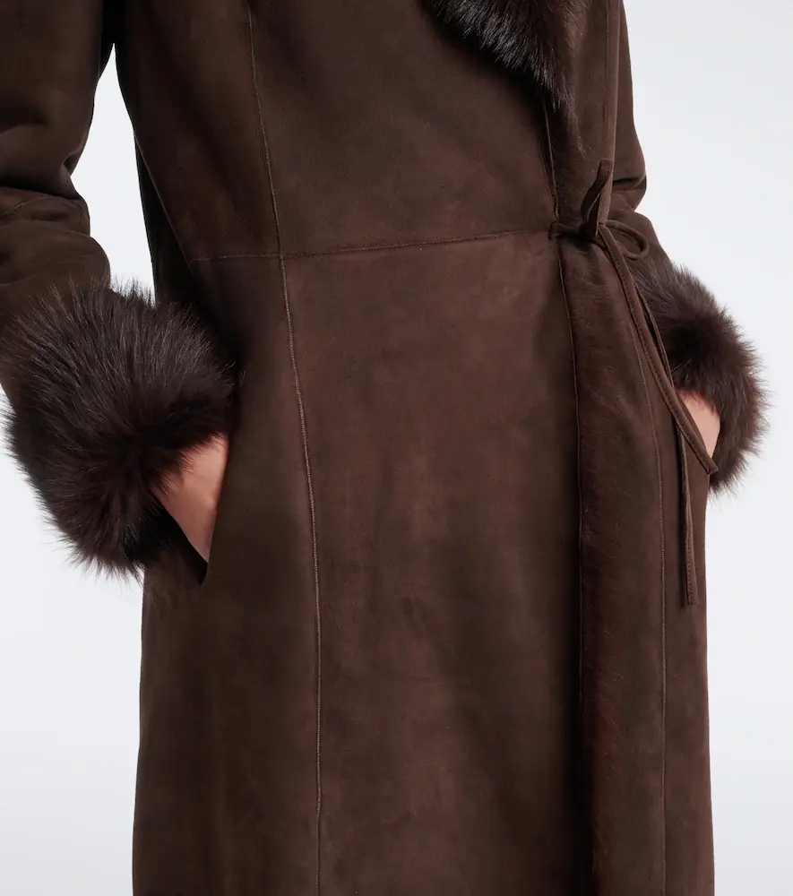 Nour Hammour Joni shearling jacket | Thumbnail 5