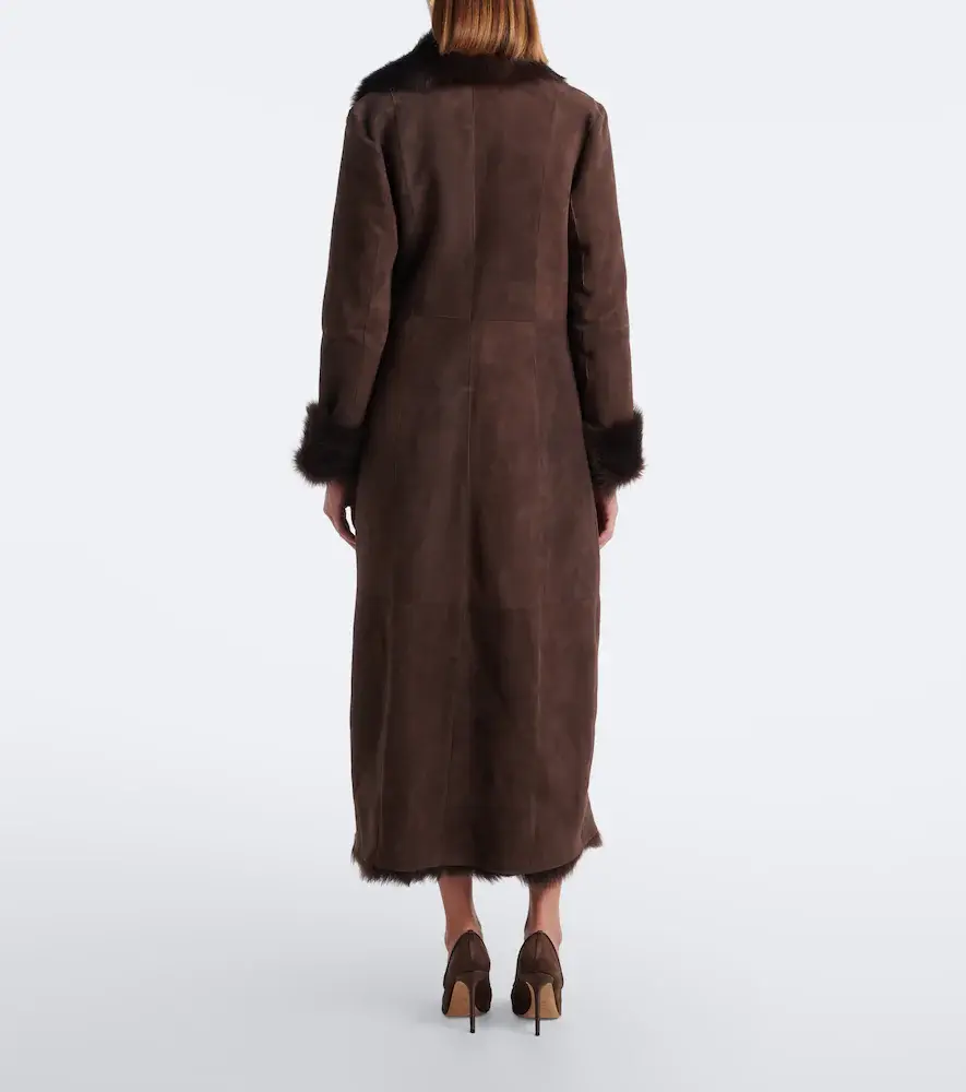 Nour Hammour Joni shearling jacket | Thumbnail 6
