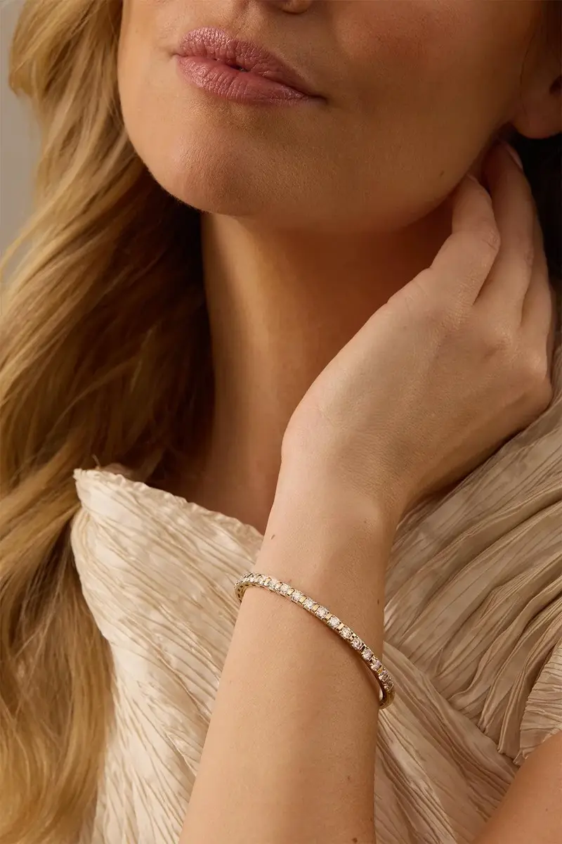 SARA WEINSTOCK Diamond Flexion Eternity Bangle | Thumbnail 2