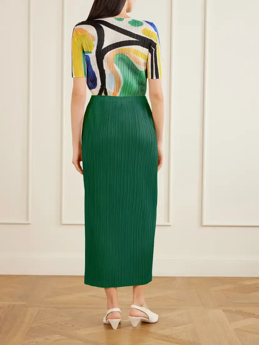 Pleats Please Issey Miyake July Plissé Midi Skirt | Thumbnail 4 Pleats Please Issey Miyake July Plissé Midi Skirt | Thumbnail 4