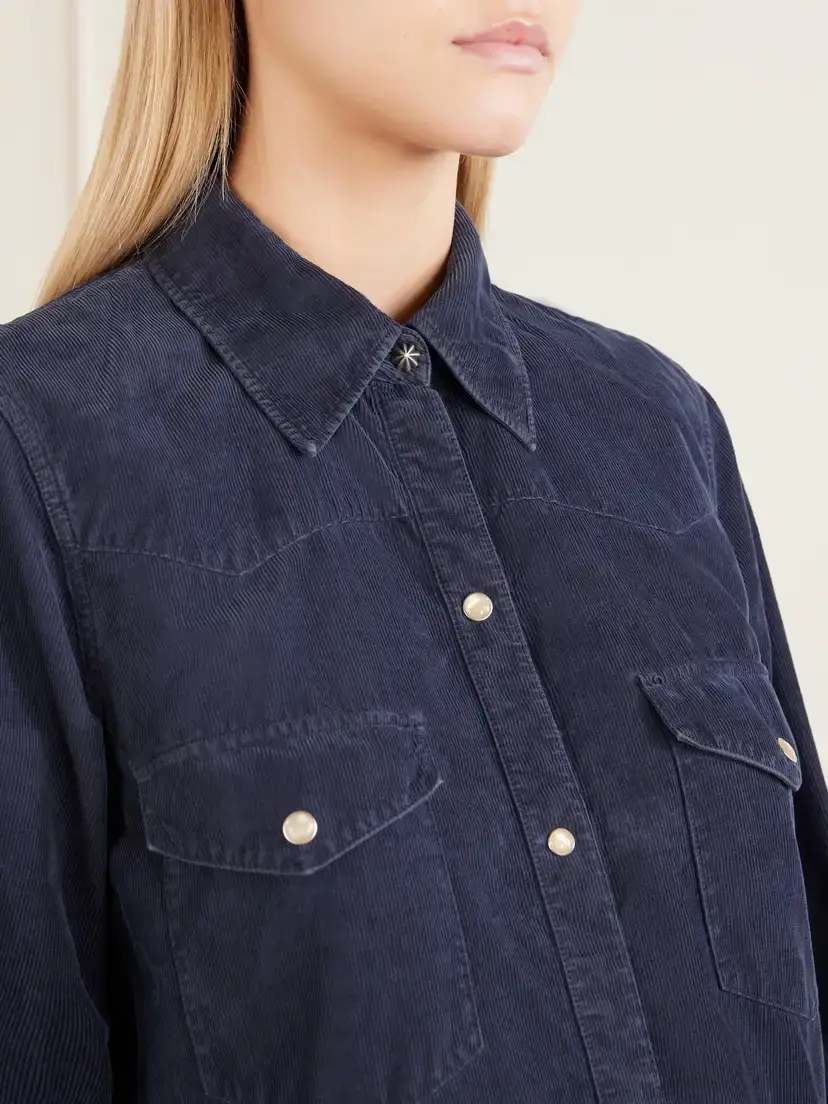 Nili Lotan Travis Cotton-corduroy Shirt | Thumbnail 5