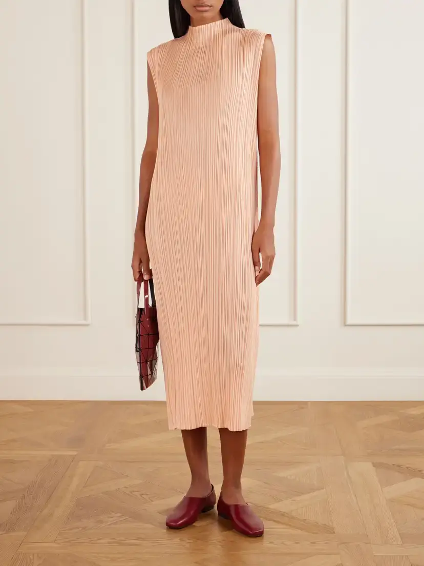Pleats Please Issey Miyake July Plissé Midi Dress | Thumbnail 2 Pleats Please Issey Miyake July Plissé Midi Dress | Thumbnail 2